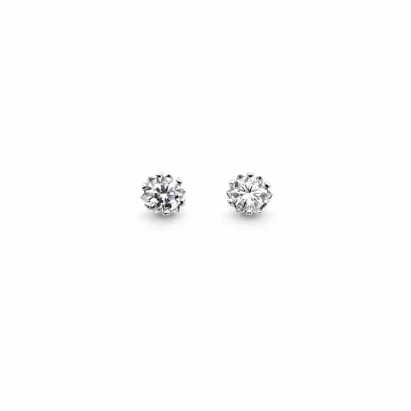 0.5 CT * 2 Moissanite Diamond Snowflake Stud Earrings